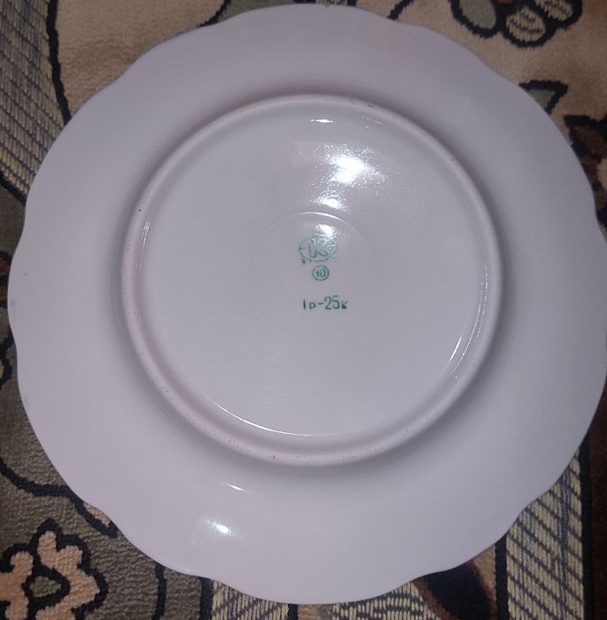 Тарелки советские