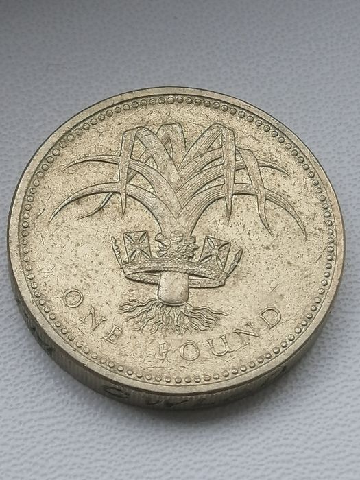 One Pound Elizabeth II 1990