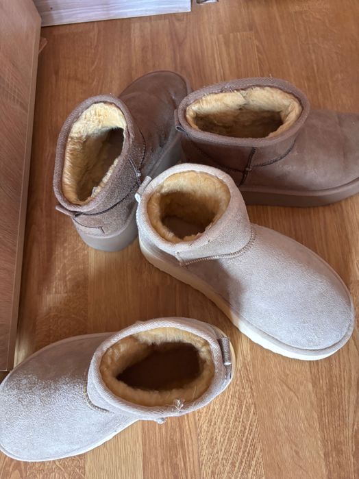 Велурени  пухкави боти