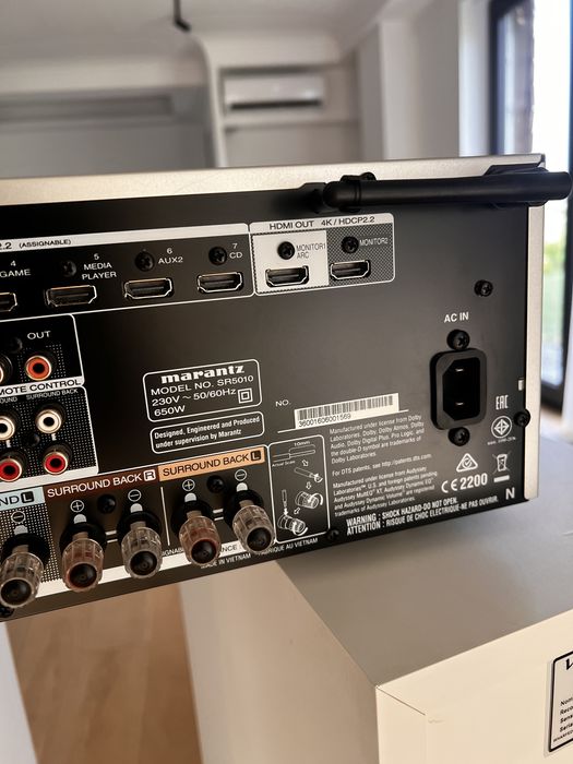 Receiver AV Marantz SR5010 Argintiu