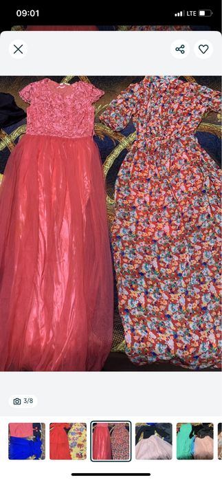 Платье коасивое 46 размер!