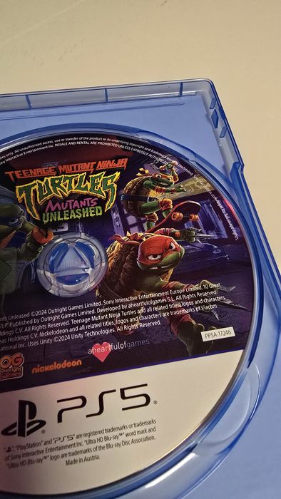 Teenage Mutant Ninja Turtles: Mutants Unleashed (PS5) Като нова! Костенурките Нинжа
