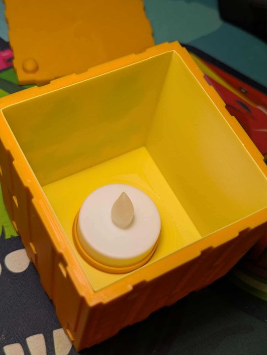 Minecraft mini Jack'o'lantern