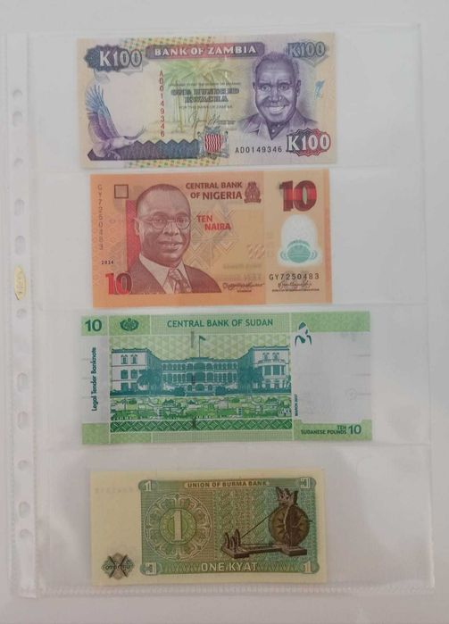 Colectie 40 bancnote straine