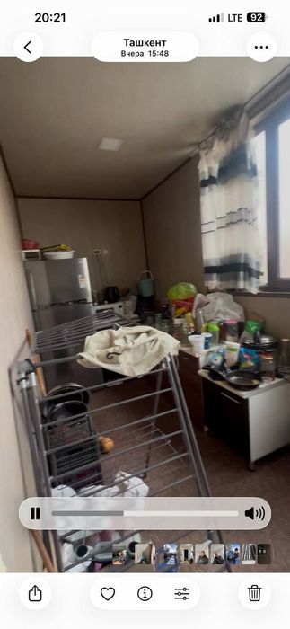 Сотилади Чилонзор 20 а квартал 2 хонали кирпич балкон 2×6