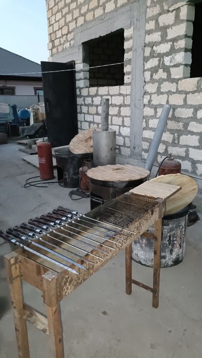 Казан ошак титан мангал газ баллон горелка самовар шампур аренда