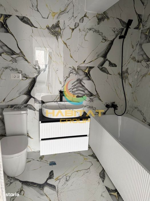 Apartament 2 camere decomandat bloc nou 52.3Mp