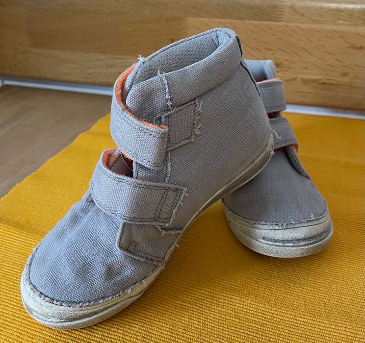 Incaltaminte DD Step 32 Copii Baieti Panza Gri Papuci Interior Tenisi