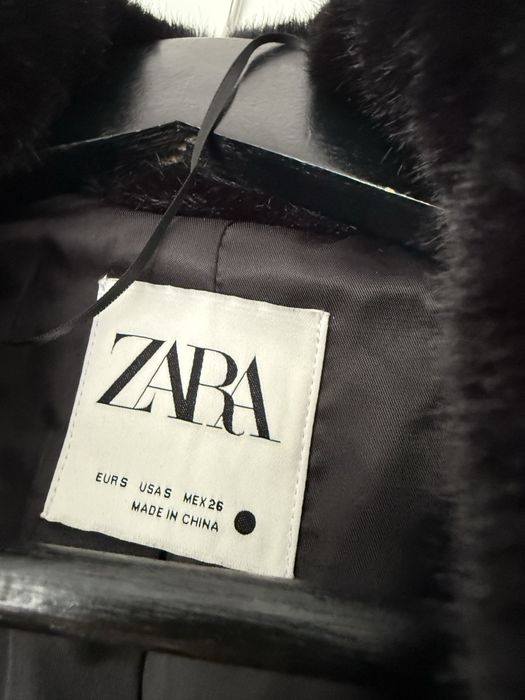шуба ZARA размер S
