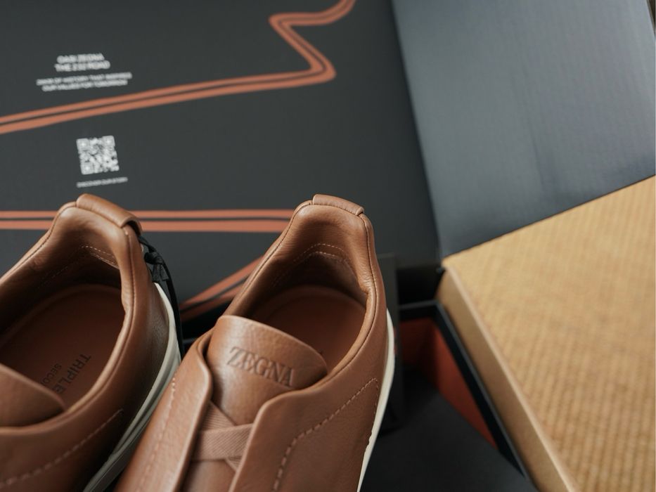 Sneakers Zegna Triple Sctitch bărbați | Premium