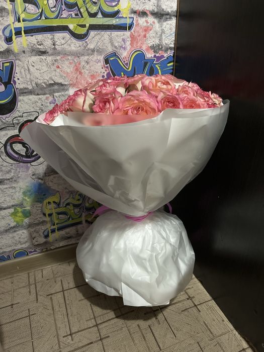 Срочно цветы розы 33 штук