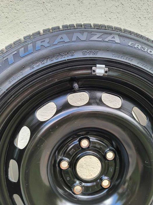 Резервна гума Brigstone Potenza с оригинална джанта за VWAG групата: AUDI,VW,SEAT,SKODA