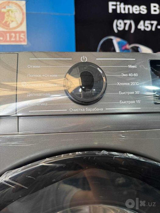 Стиральная машина Ziffler 6кг BWM6-A1SDG  Inverter Steam A+++