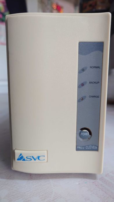 UPS SVC 500VA для компьютера,рабочий, только заменить аккумулятор