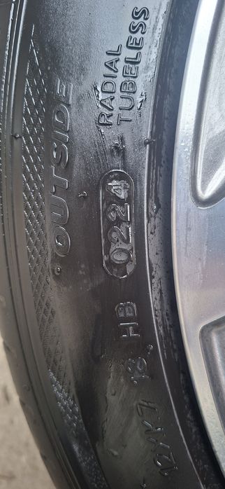 Jante 5x112 66.6/57.1 mercedes audi vw audi seat skoda 235 45 17 vara