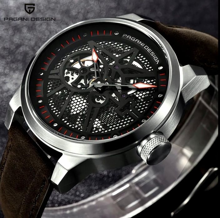 4 броя Оригинални мъжки часовници PAGANI DESIGN