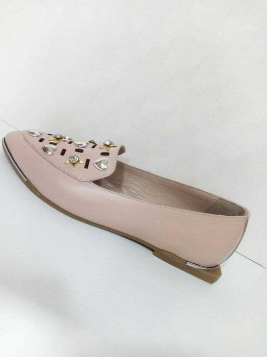 Шикарные кожаные туфли балетки Başaran, все размеры, Турция!