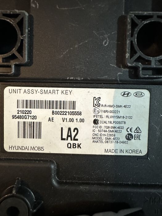 Модул Smart Key Hyundai Ionig AE 2021 Electric 95480G7120