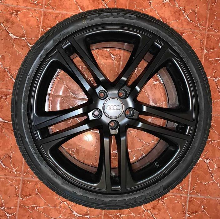 Jante Audi  R19 cu tot cu anvelope de vara