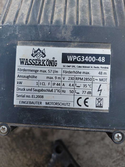 Vand pompa de suprafata