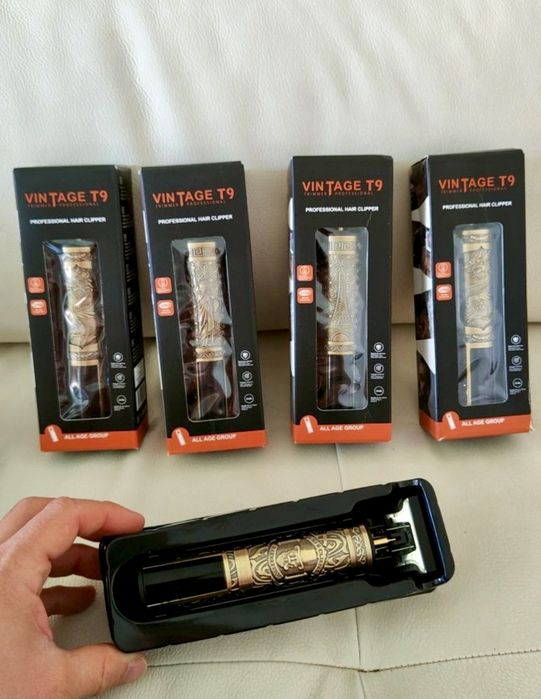 Mașină de tuns / Ras Contur Barba Trimmer cu acumulator Model Retro