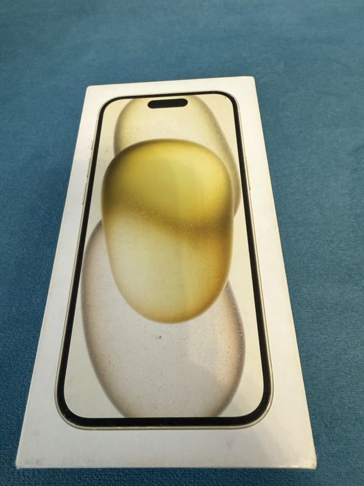 iPhone 15 , Yellow , 128 GB , Bat.100 % ,ca Nou