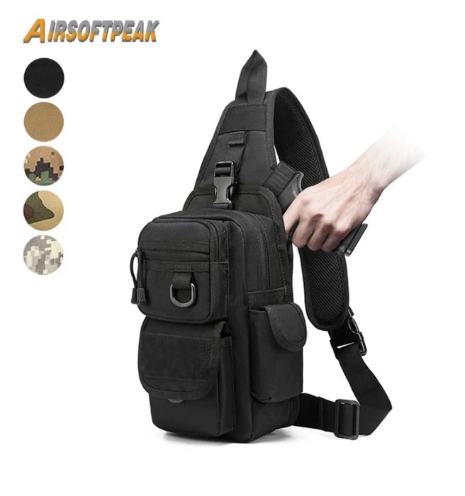 тактическа чанта с кобур за оръжие водоустойчива USA Tactikal KOMBT