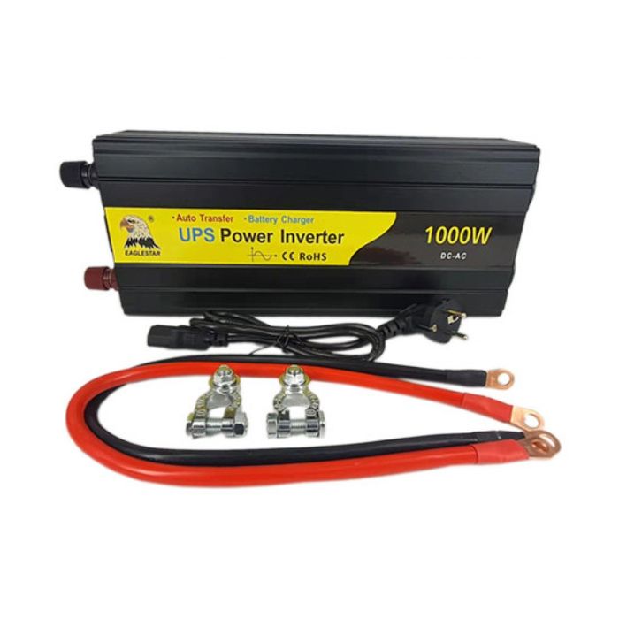Eaglestar UPS Инвертор със зарядно, чиста синусоида 12V