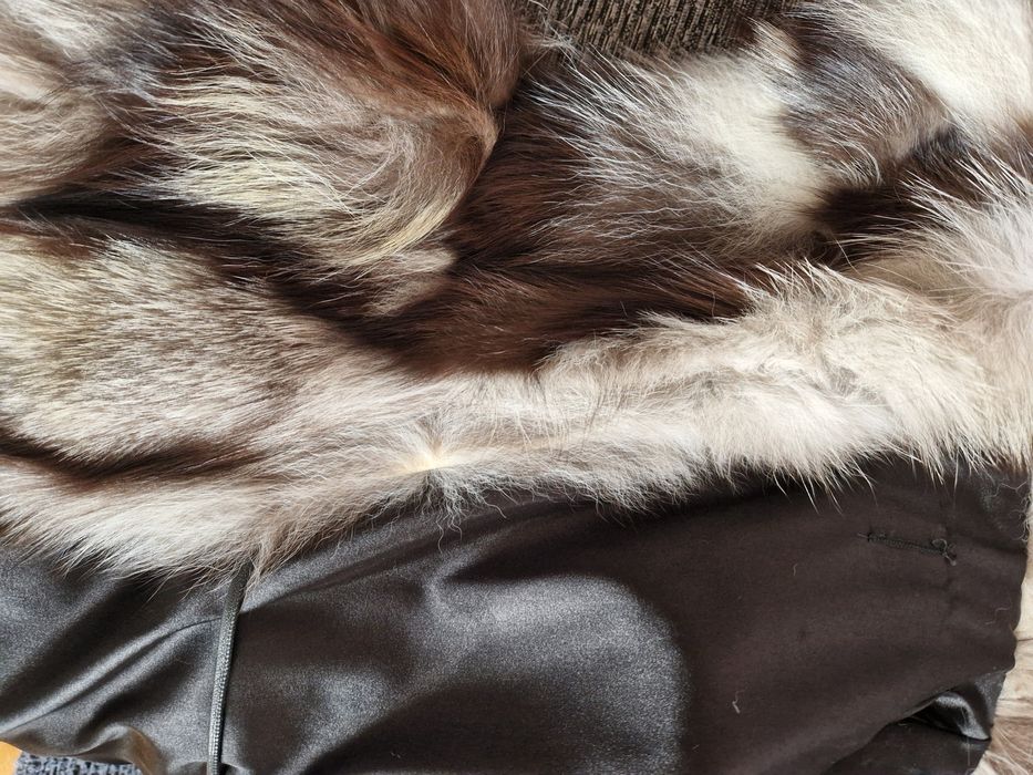 Елече естествена кожа с косъм