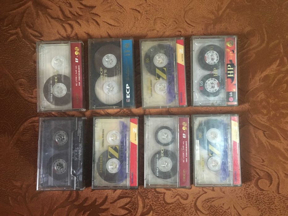 Аудиокассеты ECP LG Samsung и Геннадий Хазанов