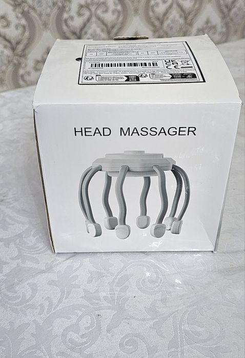 Bosh massajeri, 360-градусный массажер для головы с 8
