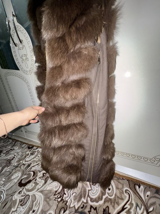 Норковая жилетка