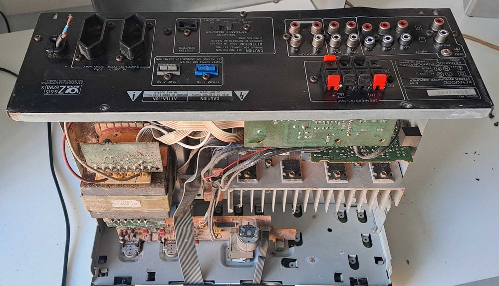 Technics SU-Z65 Kenwood A-54 Amplificator Defect Piese Reparat