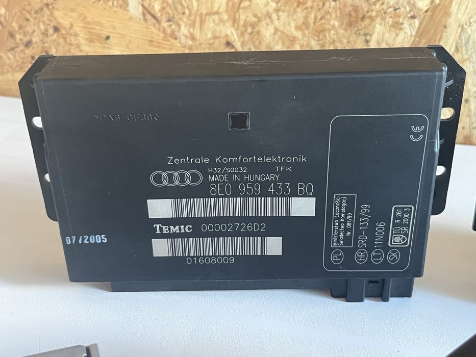 Calculator Confort Audi/Modul lumini/frana/Audi a4 B8/maner usa/geam