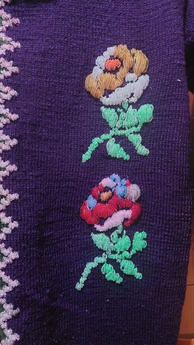 Пуловер. Ручная вязка