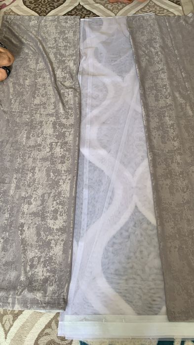 Занавески тюль,метр 2,50