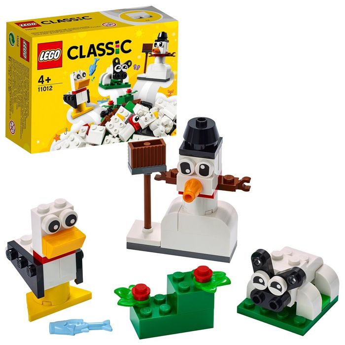 LEGO Classic Белые кубики (оригинал)