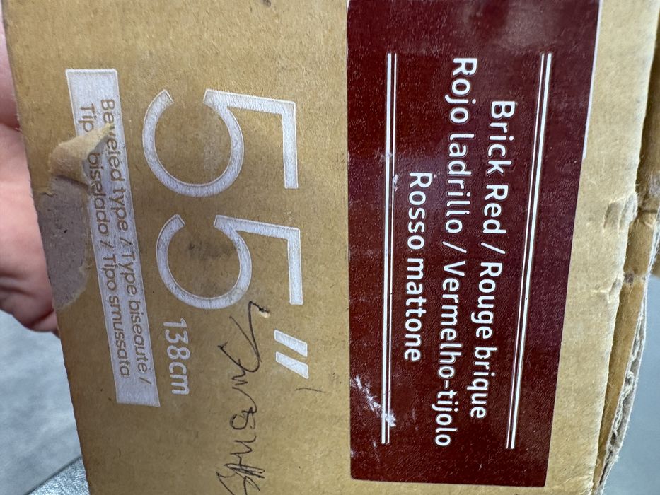 Rame TV The Frame 55” - brick red - sigilate