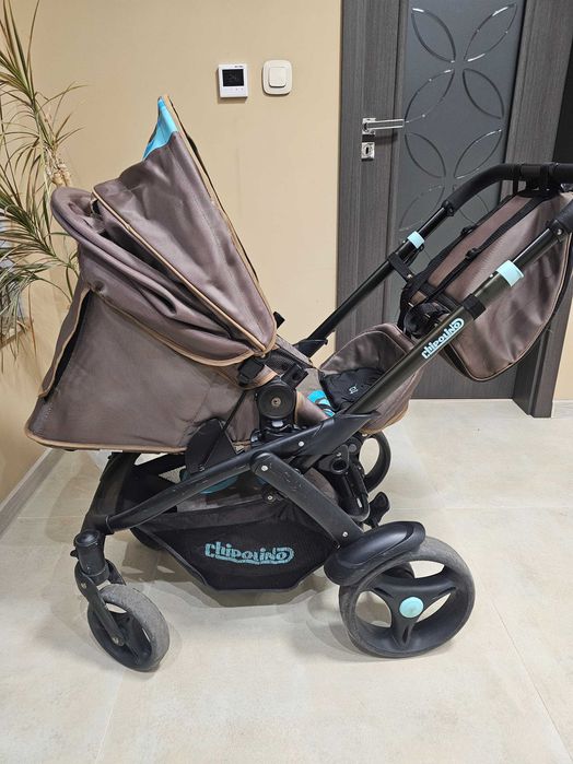 Детска количка chipolino perfecta + столче за кола