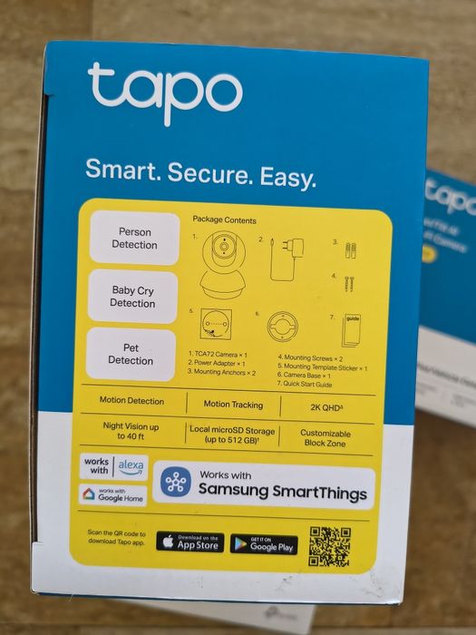 Tapo set4 camere