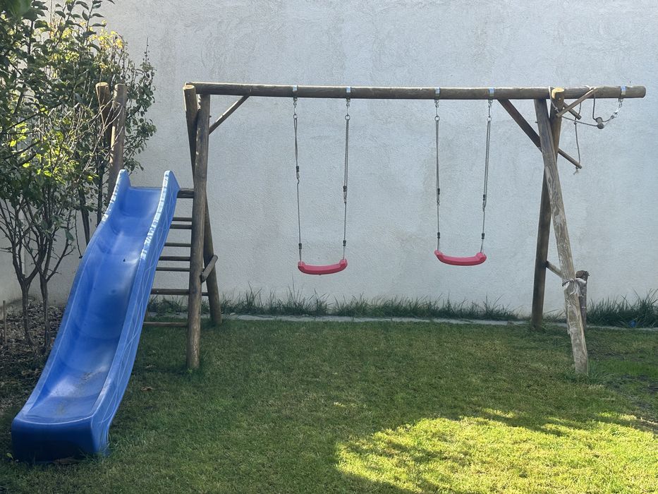 Leagan copii, ansamblu joaca