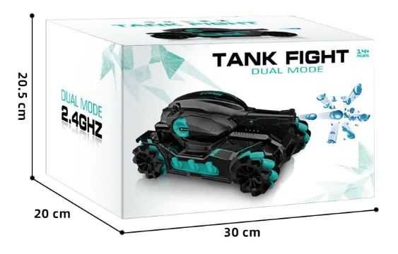 Большой Танк, стреляющий Водяными бомбочками-орбизами. Tank Fight