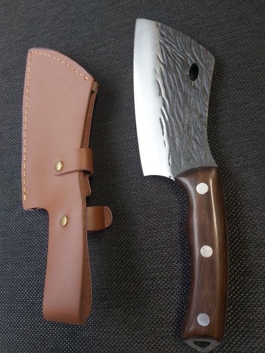 Широк японски нож с ковано острие,фултанг