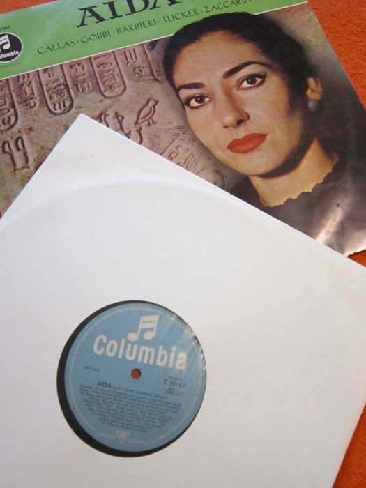 rar Verdi Aida M.Callas,L.Price,B.Nilsson vinil impecabile Germania'60