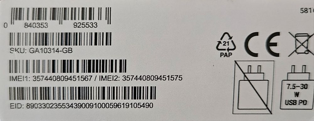 Pixel 10 Pro 256Gb, 16Gb RAM, Porcelain, ca nou