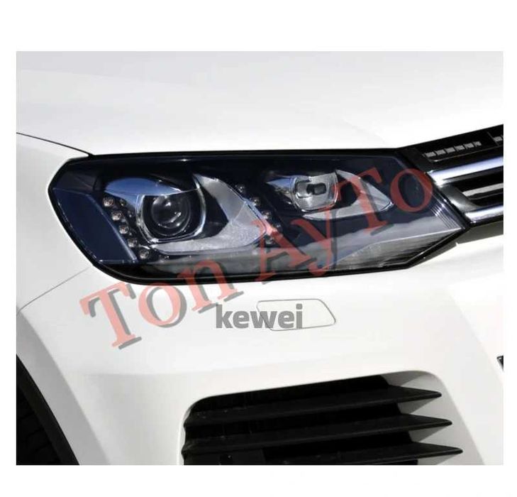 Капаци Фарове Туарег Фолксваген Touareg VW Volkswagen 2011 - 2014 Стъкла Фарове Капаци