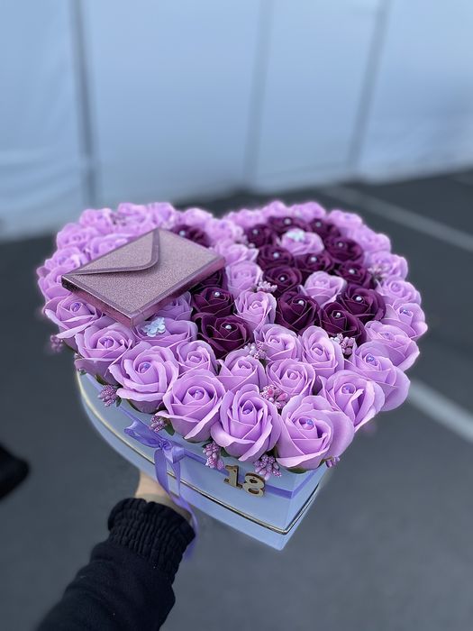 Aranjamente din flori de sapun