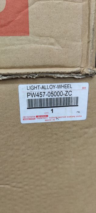 НОВИ. Оригинални джанти за Тойота 16 5 114.3