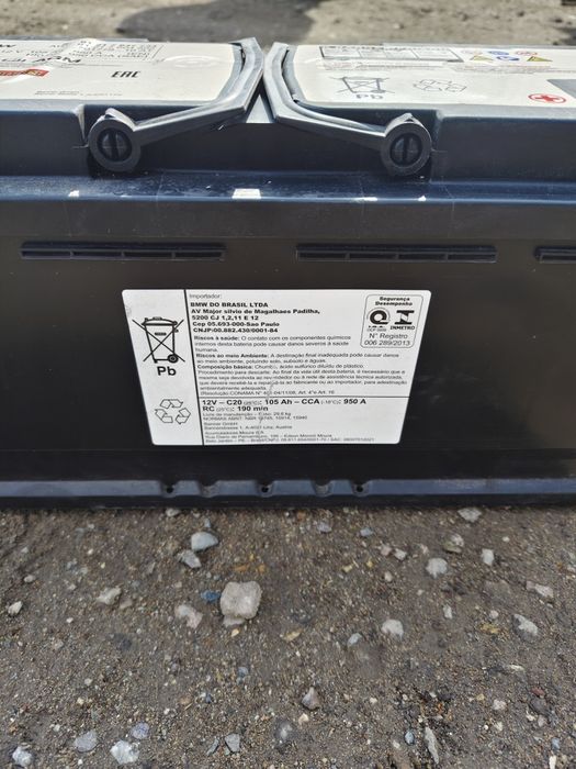 Аккумулятор БМВ 105 а