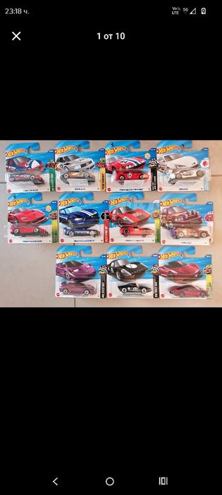 Колички hot wheels